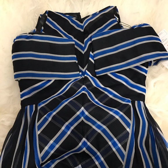 Fendi Blue Striped Dress - Picture 3 of 8